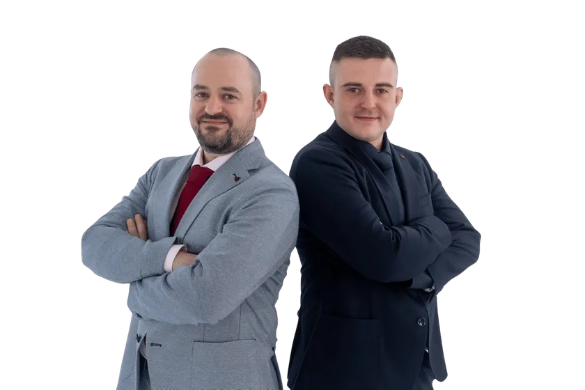 Eric Fröscher und Vadim Beilmann, Geschäftsführer von F&B Estate Solution