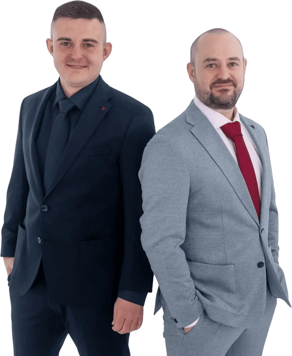 Eric Fröscher und Vadim Beilmann, die Geschäftsführer von F&B Estate Solution aus Offenburg
